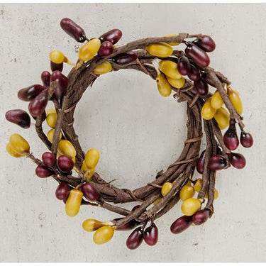 15 Burgundy Gold Mini Pip Ring - The Fox Decor